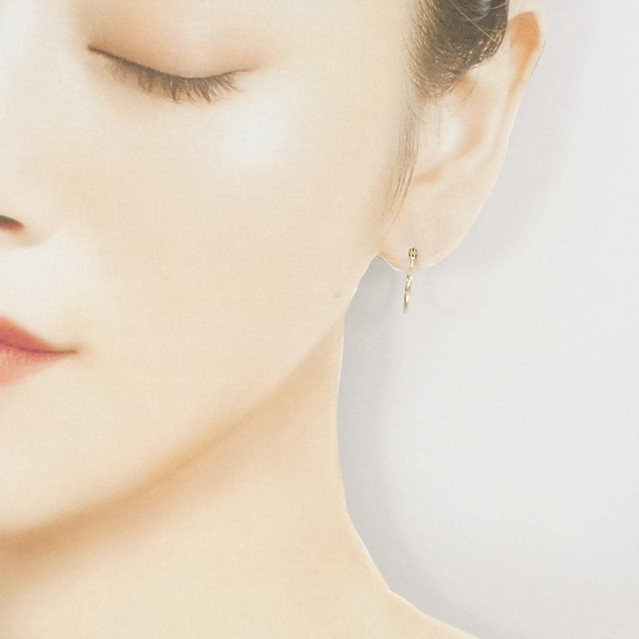 Agete K10YG Earrings