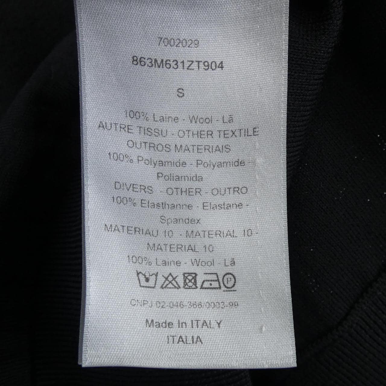 ディオールオム DIOR HOMME 863M631ZT904 ニット