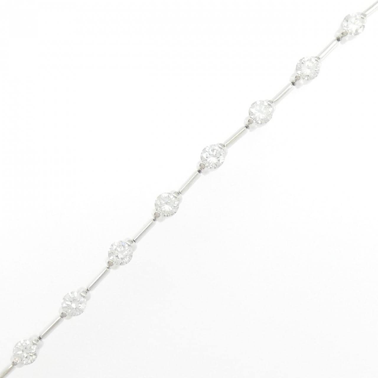 LINE ダイヤモンド ブレスレット 2.50CT