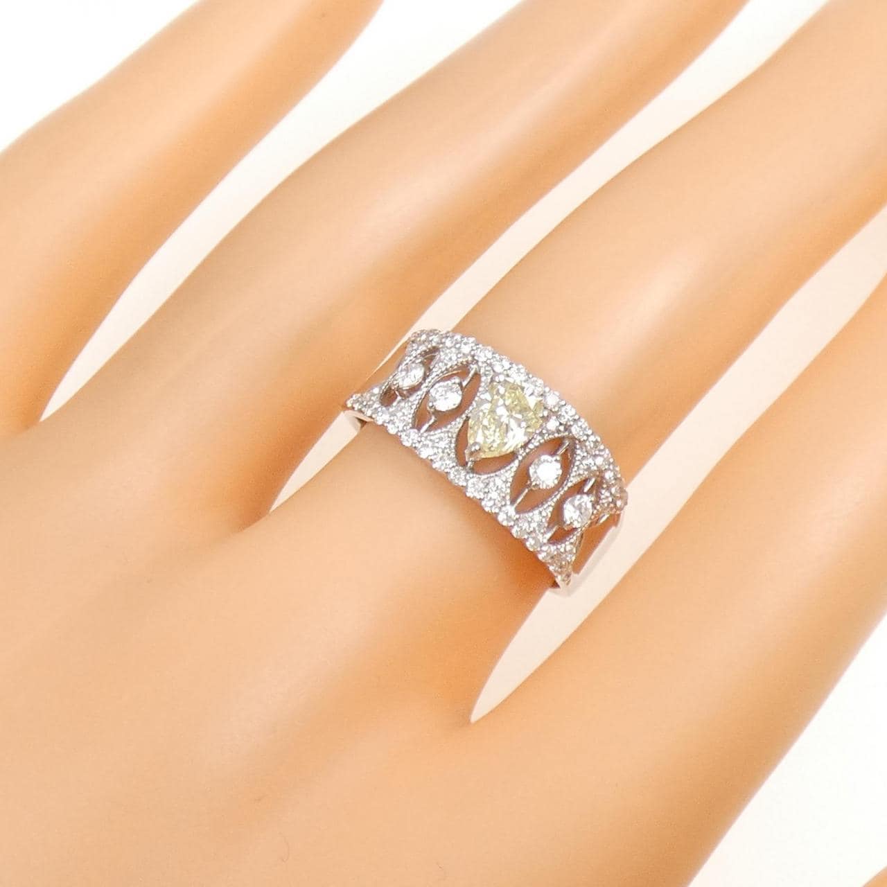 PT900 ダイヤモンド リング 0.430CT