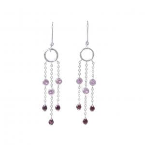 ティファニー サファイヤ ピアス