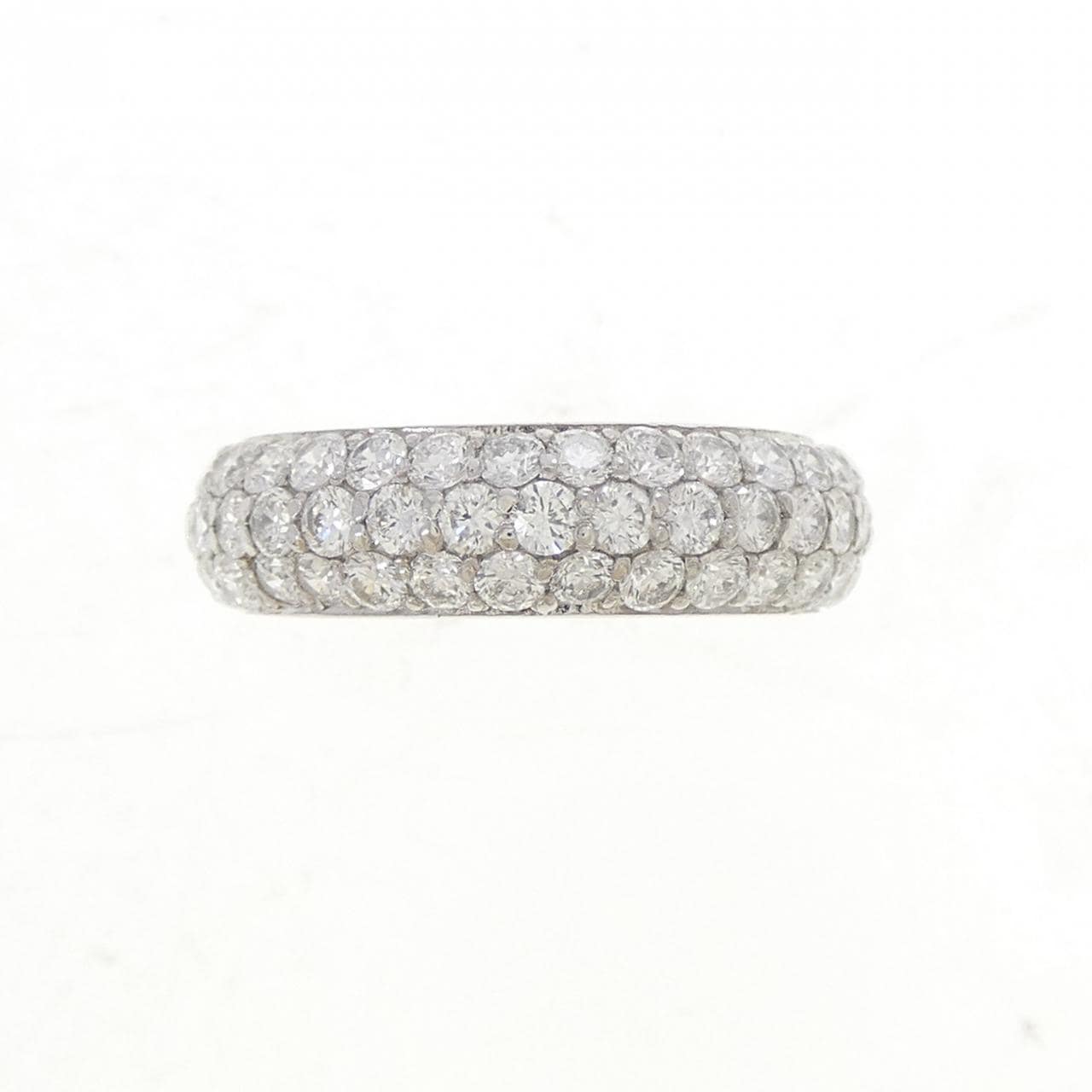 PT900 パヴェ ダイヤモンド リング 1.00CT