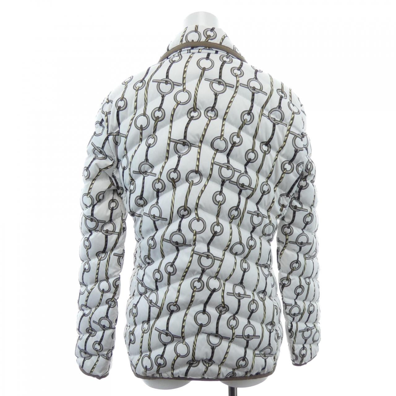 エルメス HERMES FIGURE ARTISTIQUE CORDE 3H0171D2 ダウンジャケット