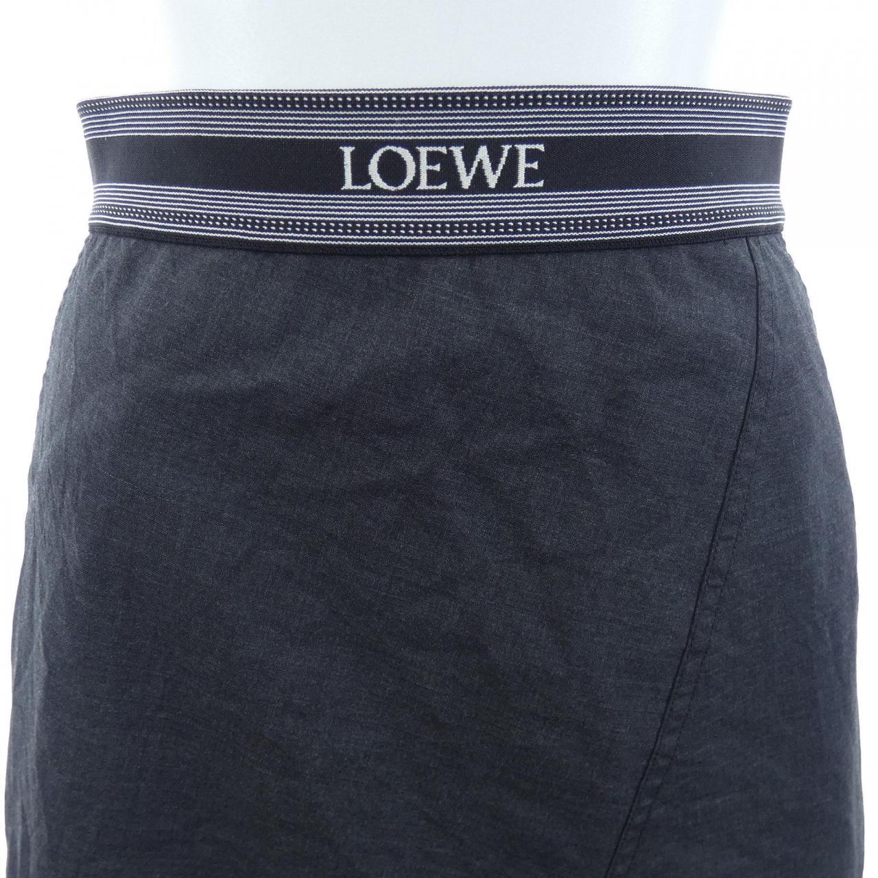 ロエベ LOEWE アシンメトリー スカート S359Y08X44 スカート