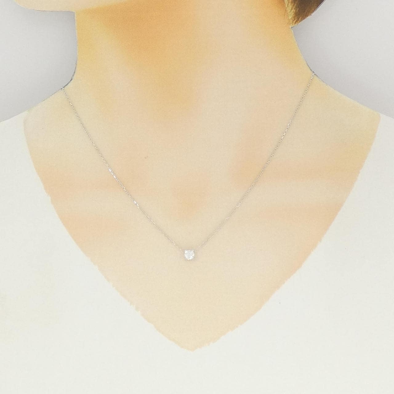 カルティエ Cドゥ カルティエ ネックレス 0.31CT G VVS1 3EXT