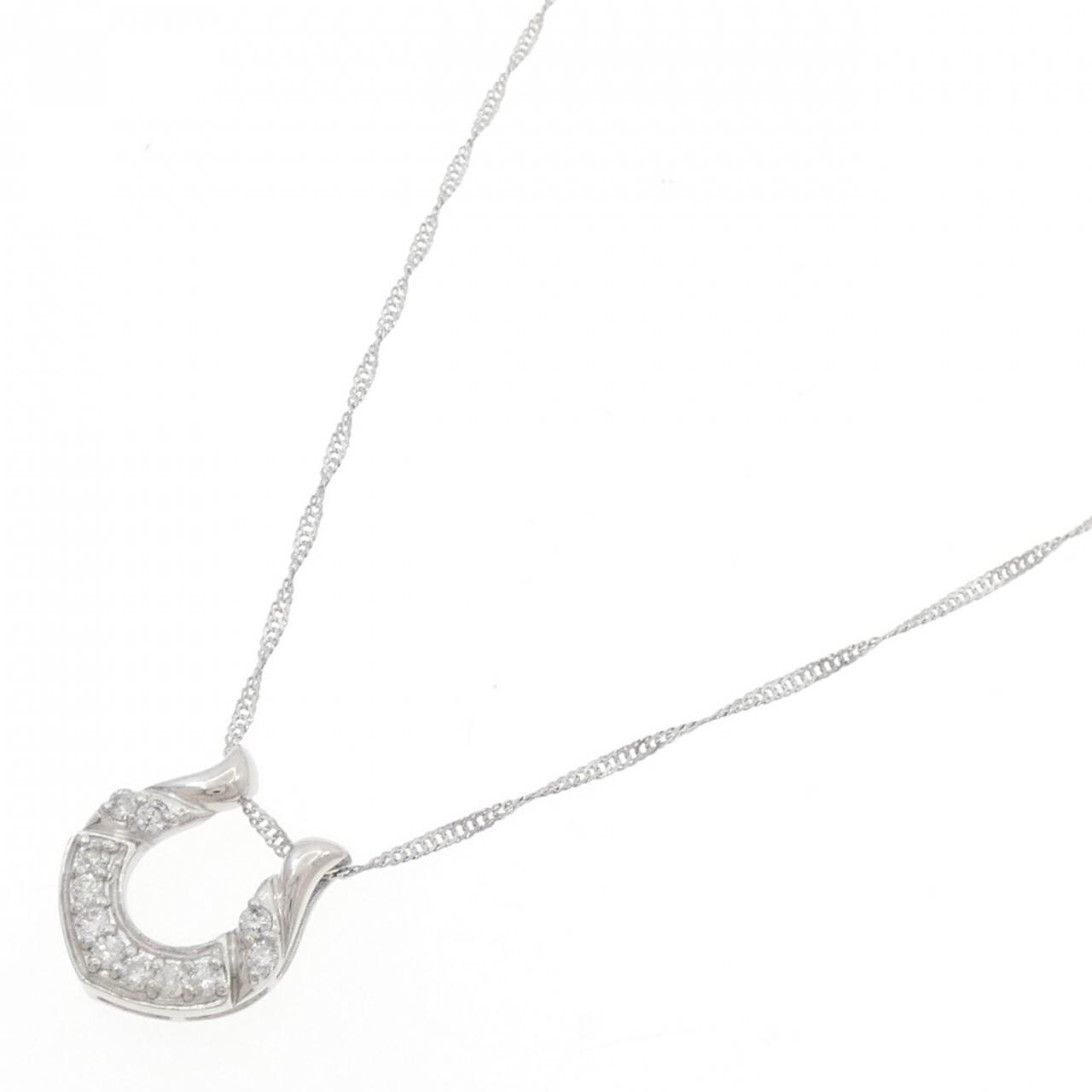 PT850 ダイヤモンド ネックレス 0.2CT