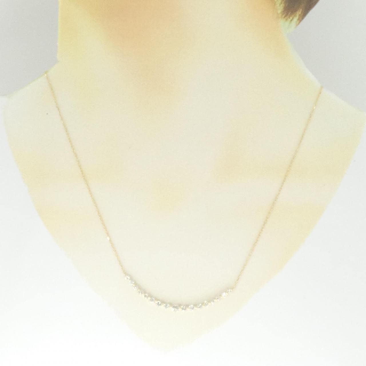 K18YG ダイヤモンド ネックレス 1.00CT