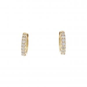 K18YG ダイヤモンド ピアス 0.20CT