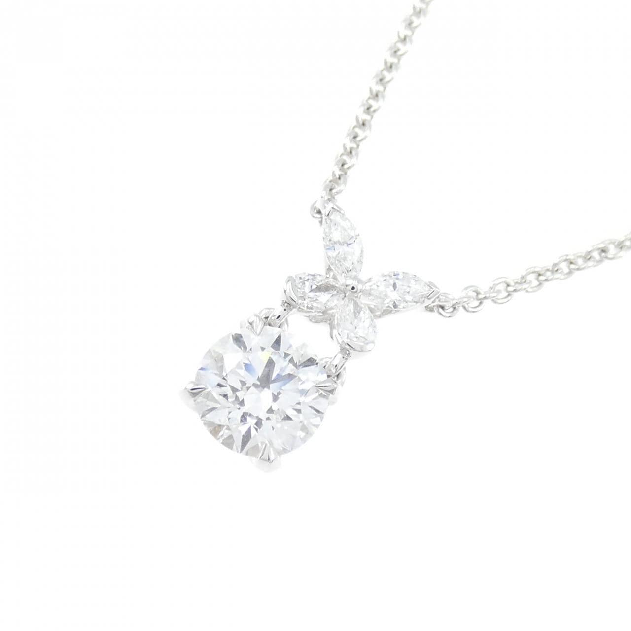 グラフ クラシック バタフライ ネックレス 0.70CT D VVS2 3EXT