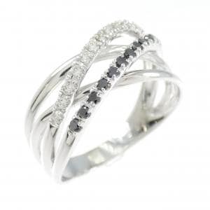 K18WG ダイヤモンド リング 0.30CT