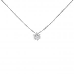 PT900/PT850 ソリティア ダイヤモンド ネックレス 0.41CT