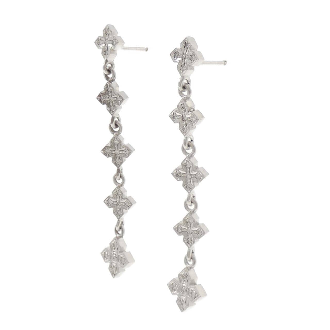 ローリーロドキン ダイヤモンド ピアス