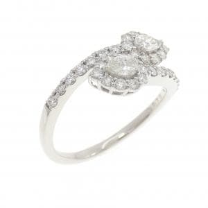 【新品】PT900 ダイヤモンド リング 0.70CT
