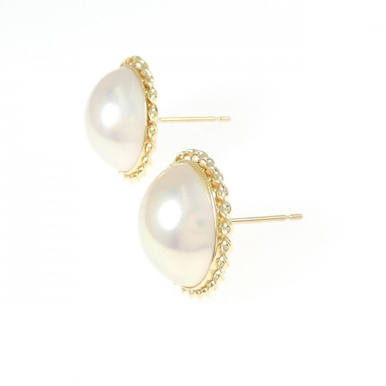 K18YG マベパール ピアス