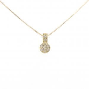 K18YG ダイヤモンド ネックレス 0.30CT