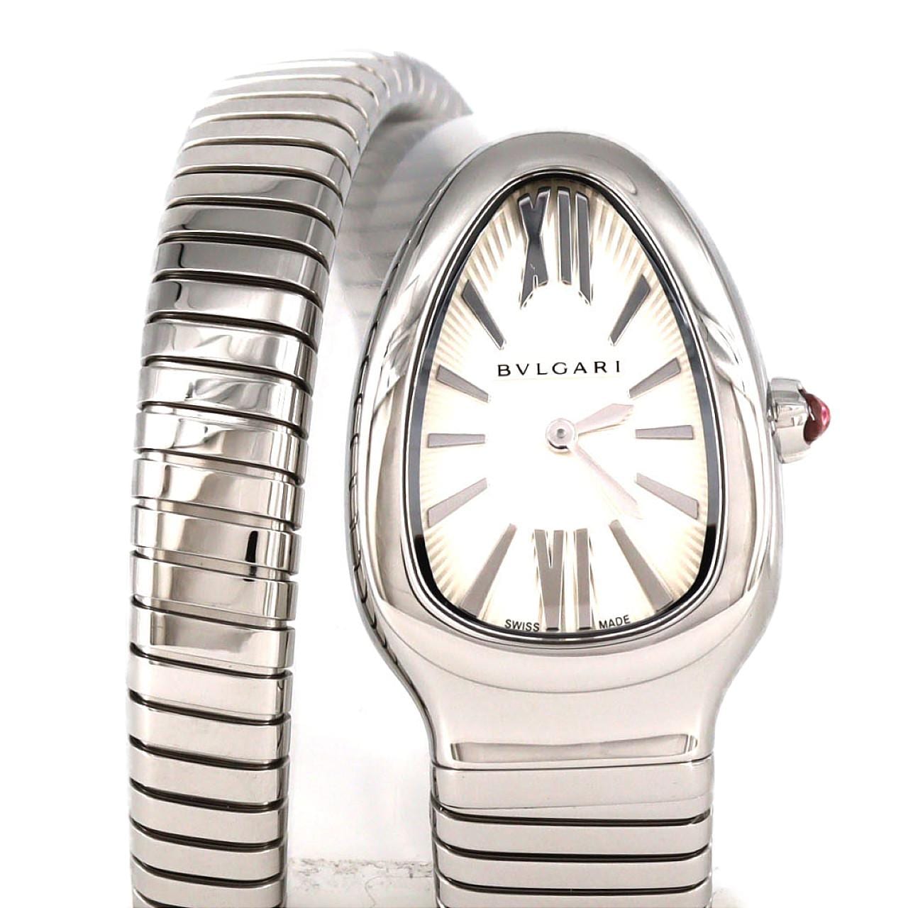 ブルガリ セルペンティトゥボガス Sサイズ SP35S/SP35C6SS.1T/101817 SS クォーツ