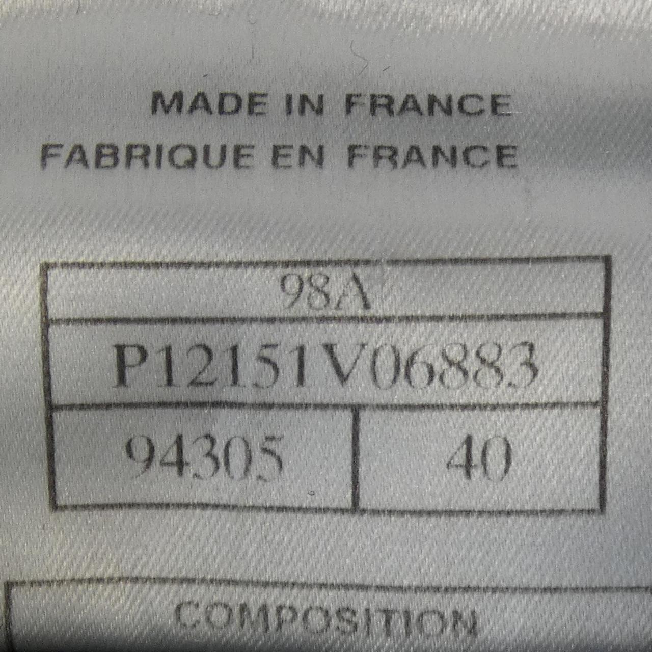 【ヴィンテージ】シャネル CHANEL P12151V06883 98A ノーカラージャケット