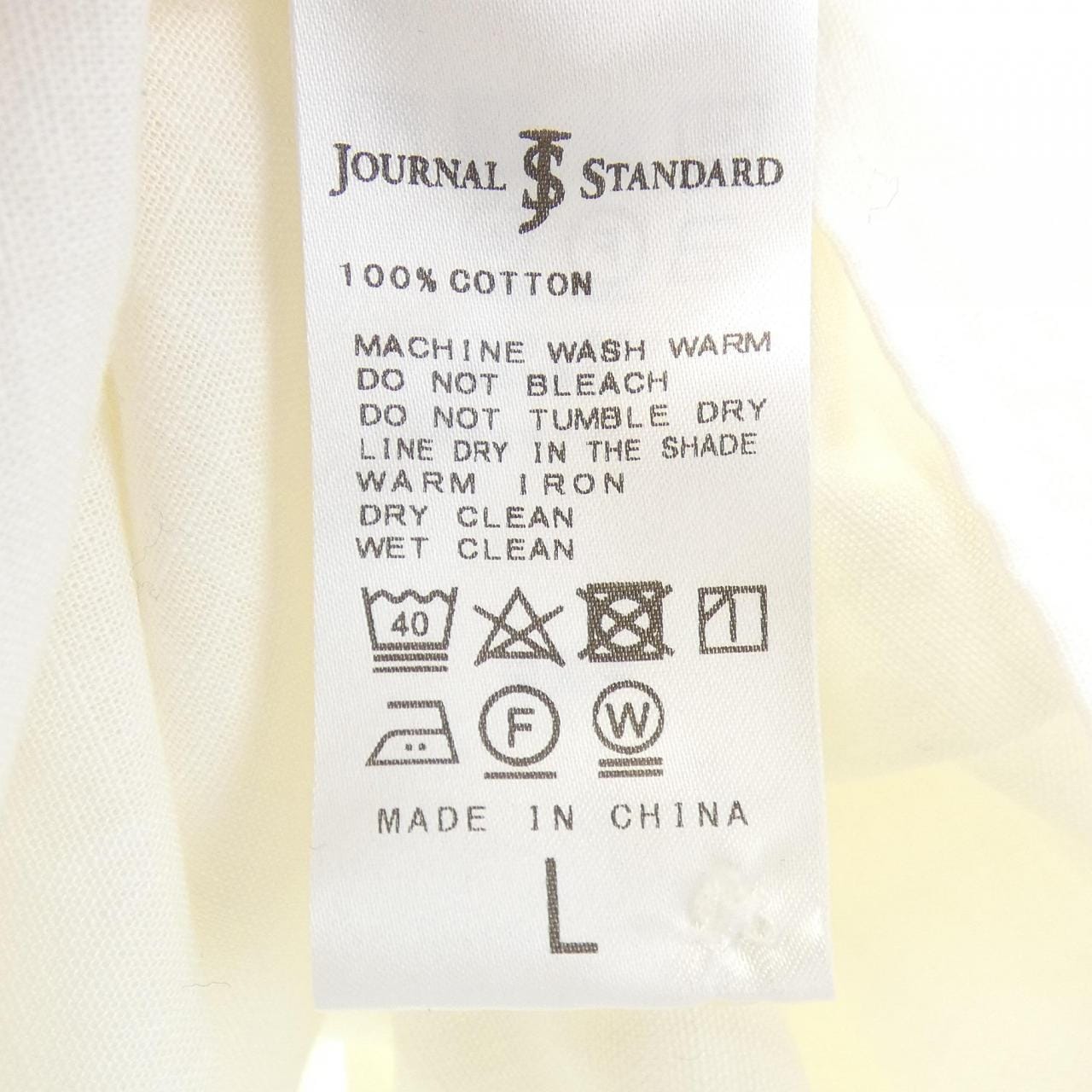 ジャーナルスタンダード JOURNAL STANDARD シャツ