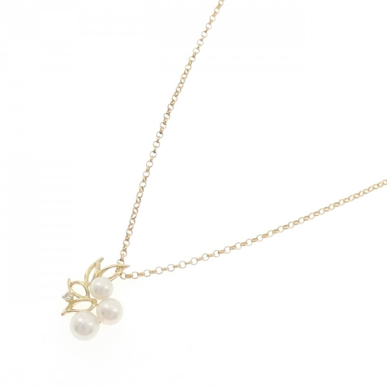 K18YG アコヤパール ネックレス