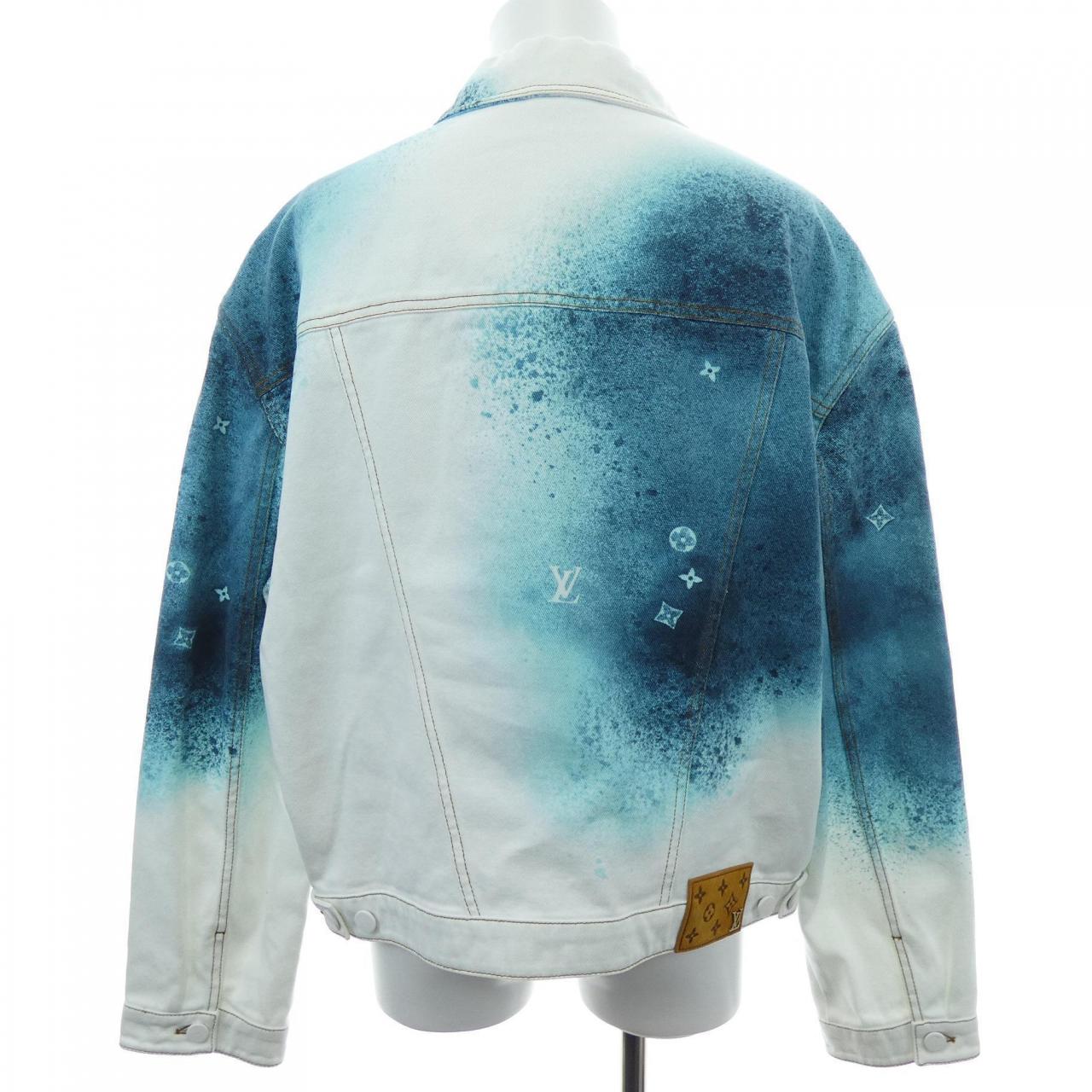 ルイヴィトン LOUIS VUITTON LVスプレーデニムジャケット HOA10WU14 デニムジャケット