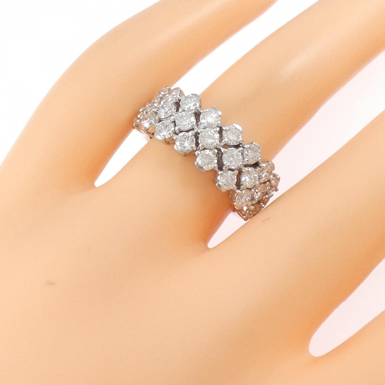 PT900 ダイヤモンド リング 2.02CT