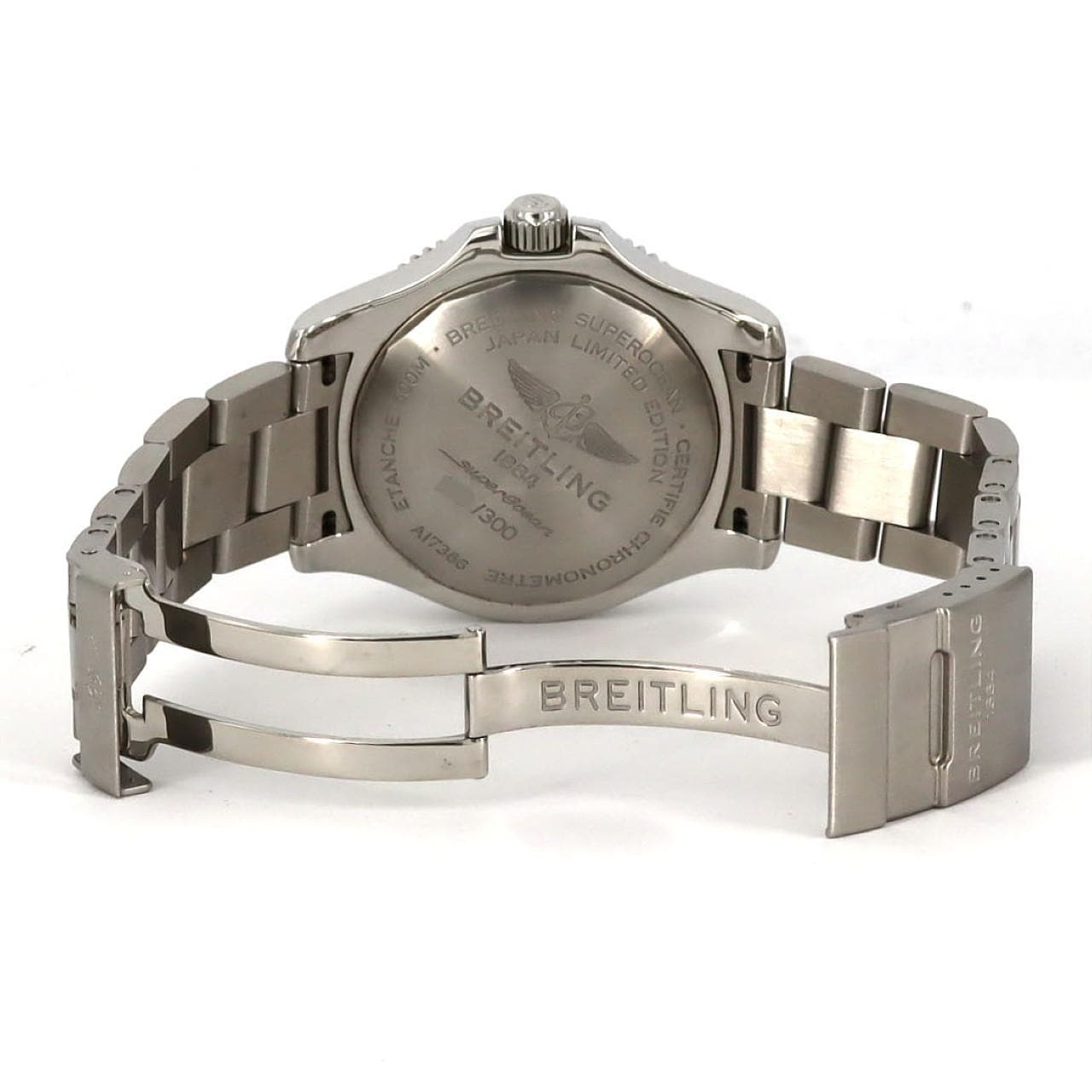 【ノーメンテナンス還元価格】ブライトリング スーパーオーシャンオートマチック42ジャパンリミテッド A17366/A173661A1C1A1 SS 自動巻