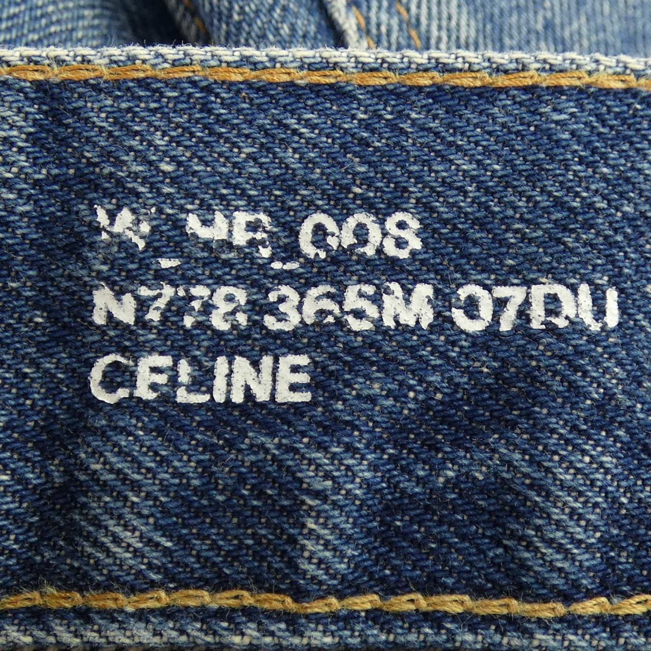 セリーヌ CELINE キティジーンズ KITTY JEANS 2N778365M ジーンズ