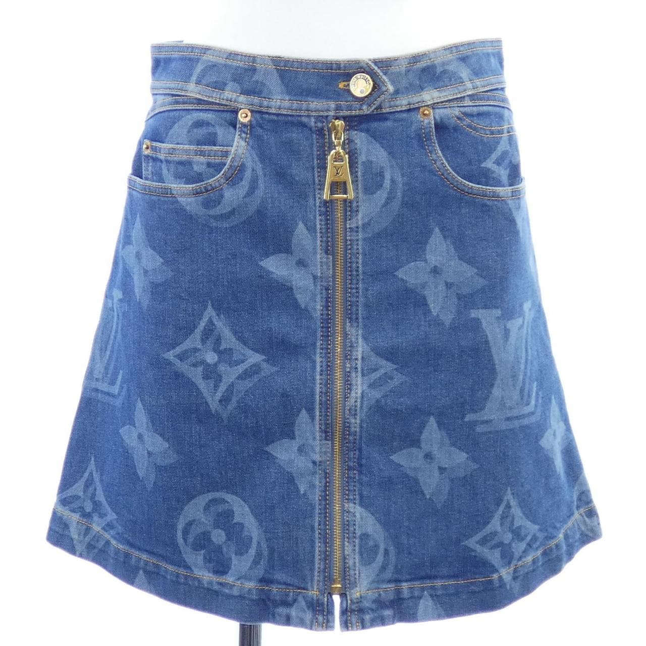 ルイヴィトン LOUIS VUITTON ジャイアントモノグラム FKSK07ZPY スカート
