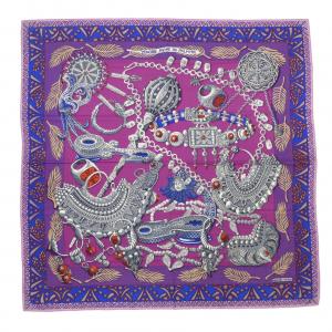 エルメス HERMES ZENOBIE REINE DE PALMYRE カレジェアン140. ショール