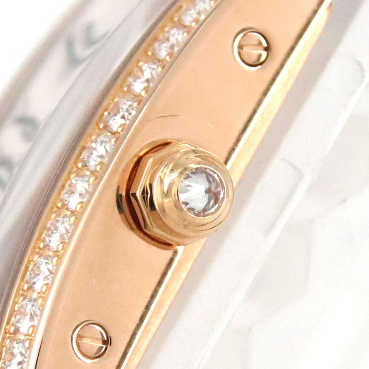 Cartier Mini Tank American PG/D WB710014 PG/RG Quartz