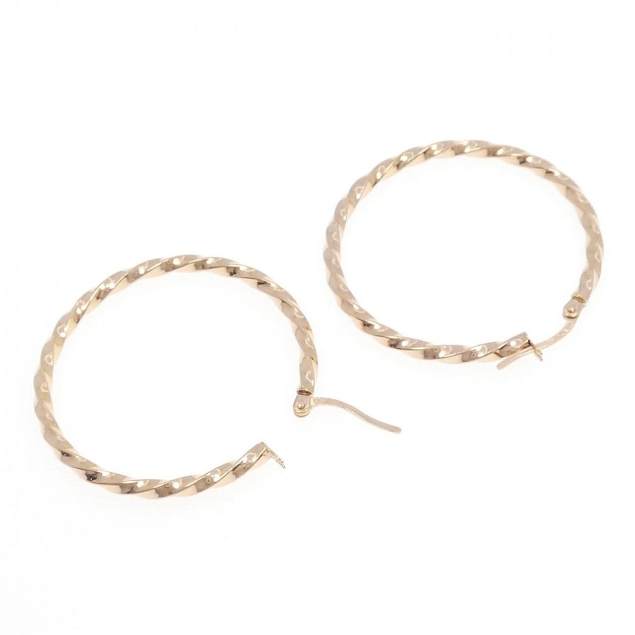 750PG hoop earrings