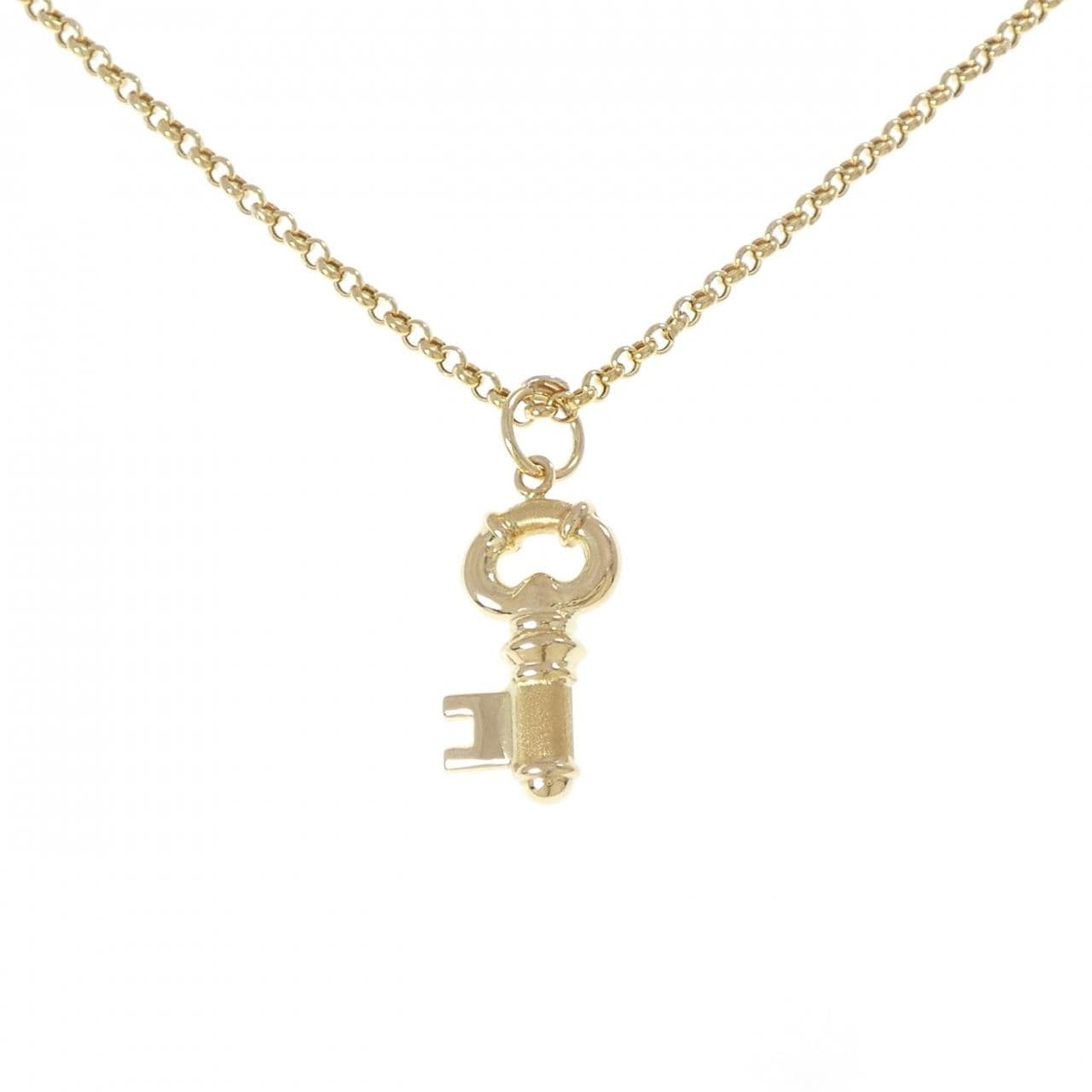 750YG キー ネックレス