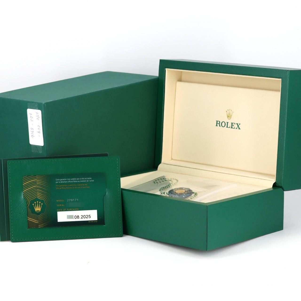 ロレックス デイトジャスト 279171G SSxPG 自動巻 ランダム番