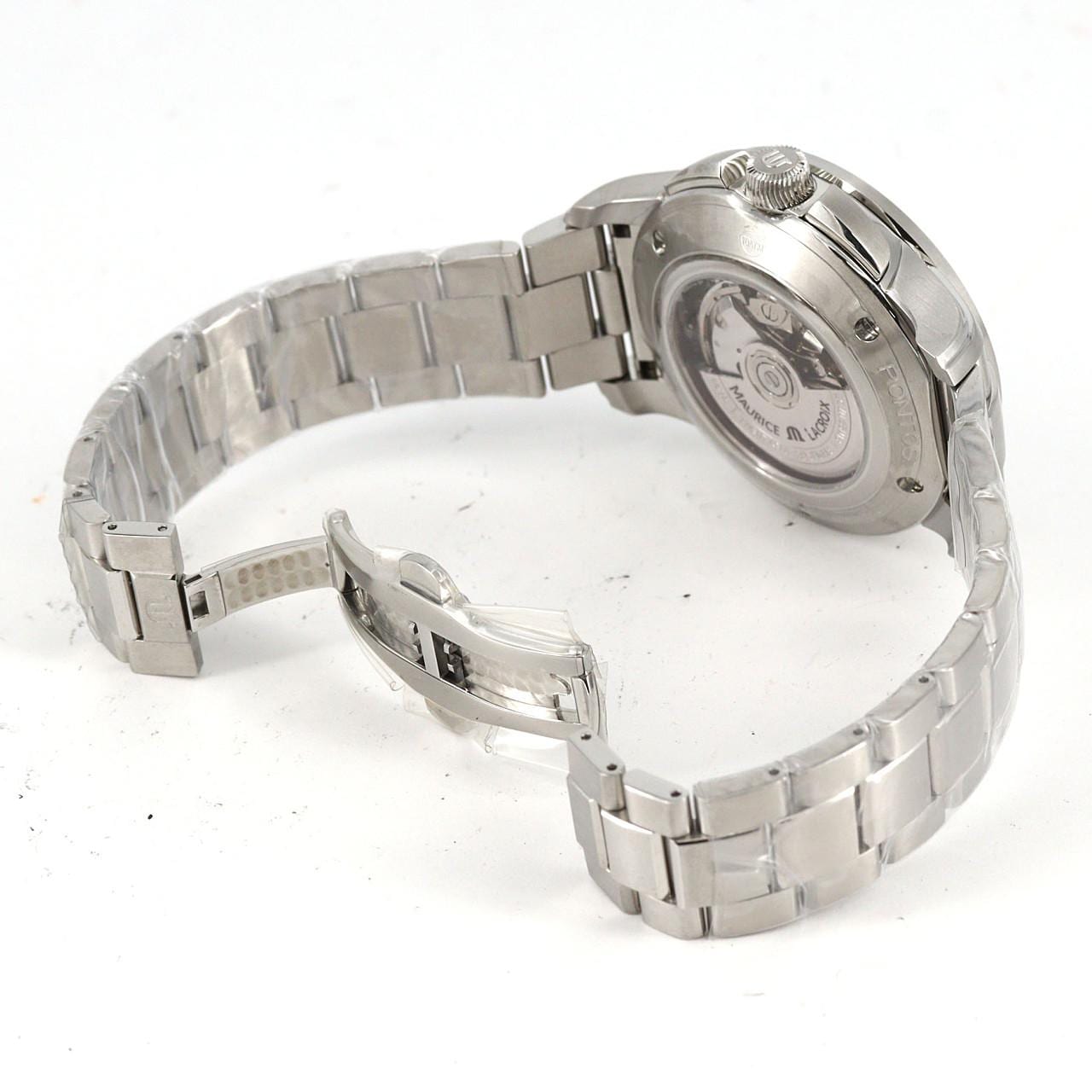 【新品】モーリス･ラクロア ポントスクロノグラフ PT6388-SS002-130-1 SS 自動巻