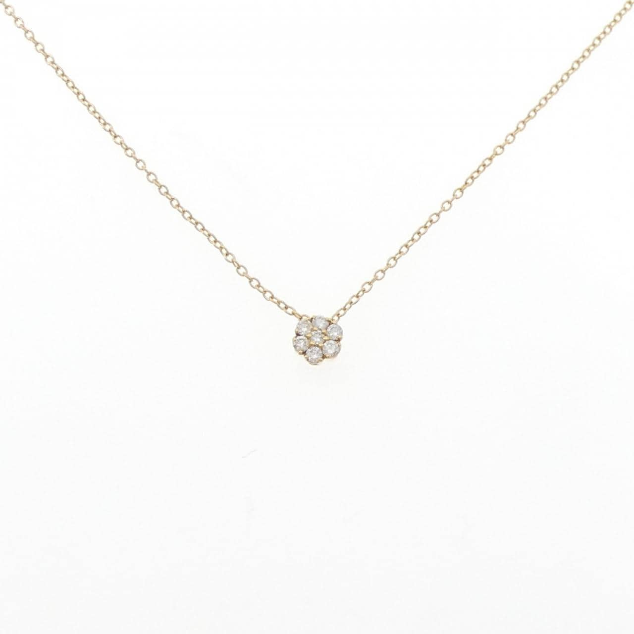 ポンテヴェキオ フラワー ネックレス 0.14CT