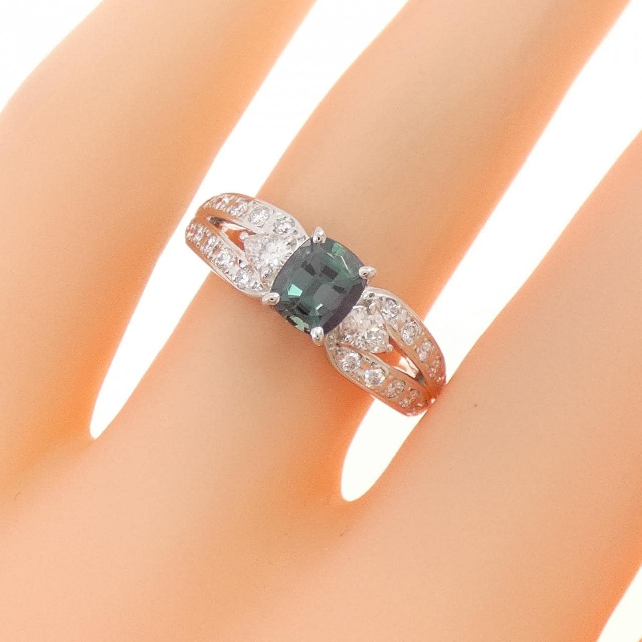 ミキモト アレキサンドライト リング 0.62CT