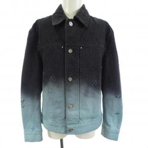 ルイヴィトン LOUIS VUITTON エンブロイダードデニムブルゾン HQA15WTZ0 デニムジャケット