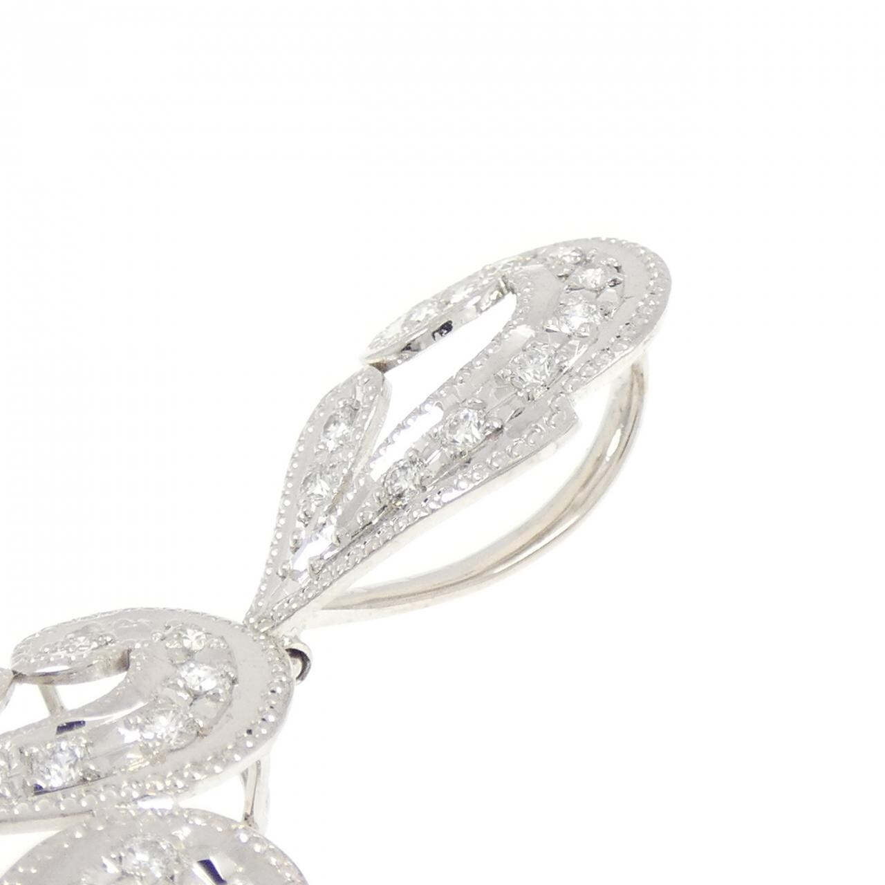 K18WG ボルダーオパール ペンダント 92.97CT