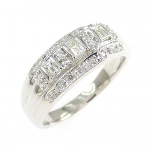 PT950 ダイヤモンド リング 0.45CT