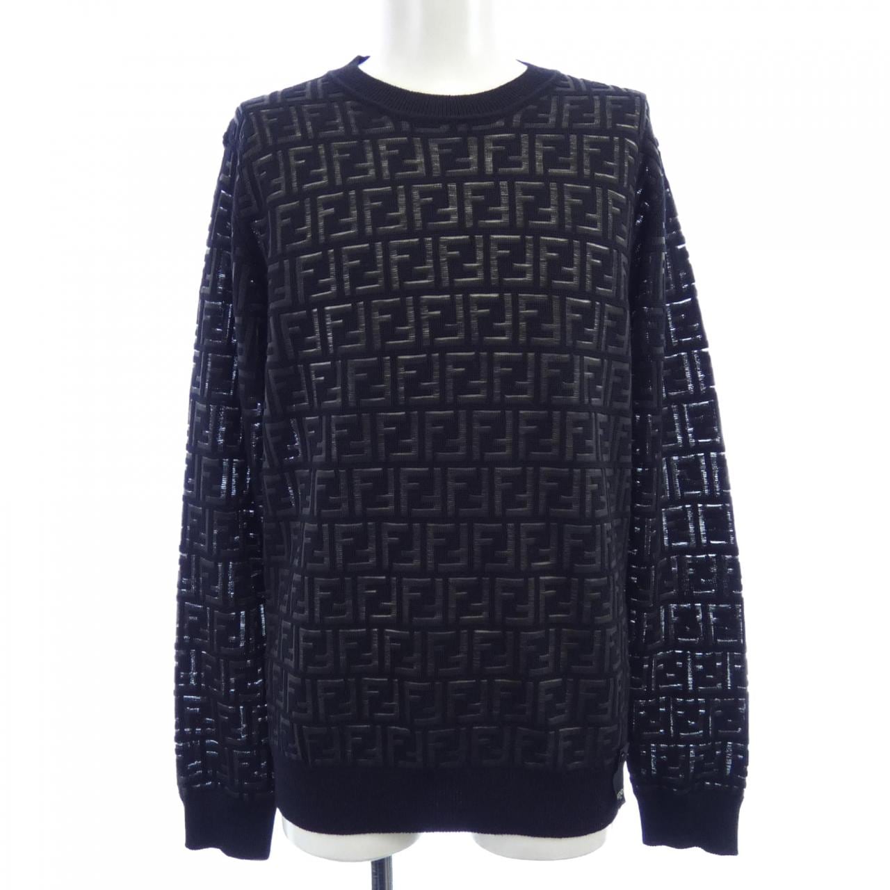 フェンディ FENDI エンブロイダードコットンスエットシャツ FZY063 AAUQ ニット