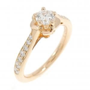 シャネル カメリア リング 0.26CT E VVS2 3EXT