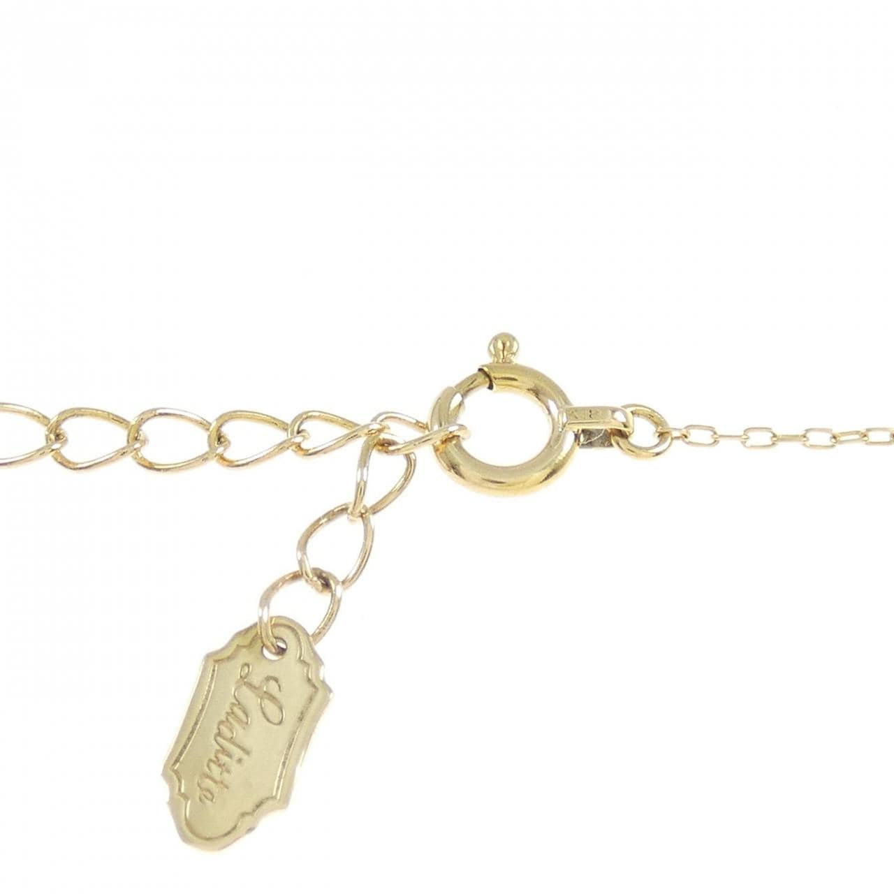 K18YG ダイヤモンド ネックレス 0.06CT