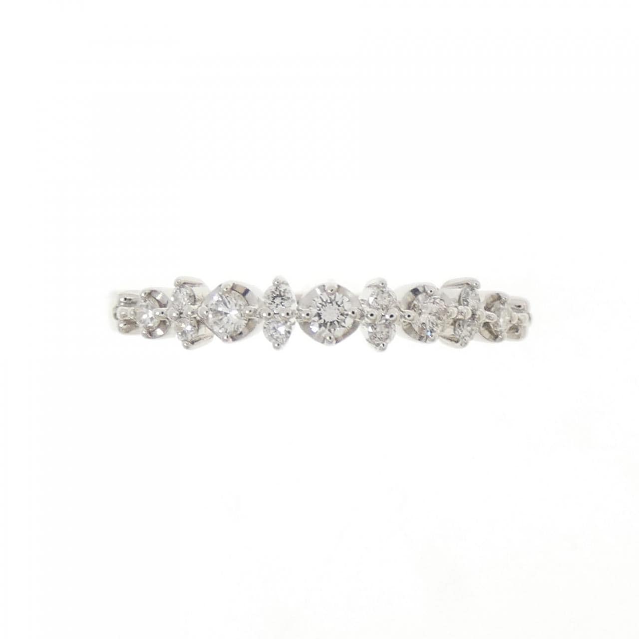 PT950 ダイヤモンド リング 0.13CT
