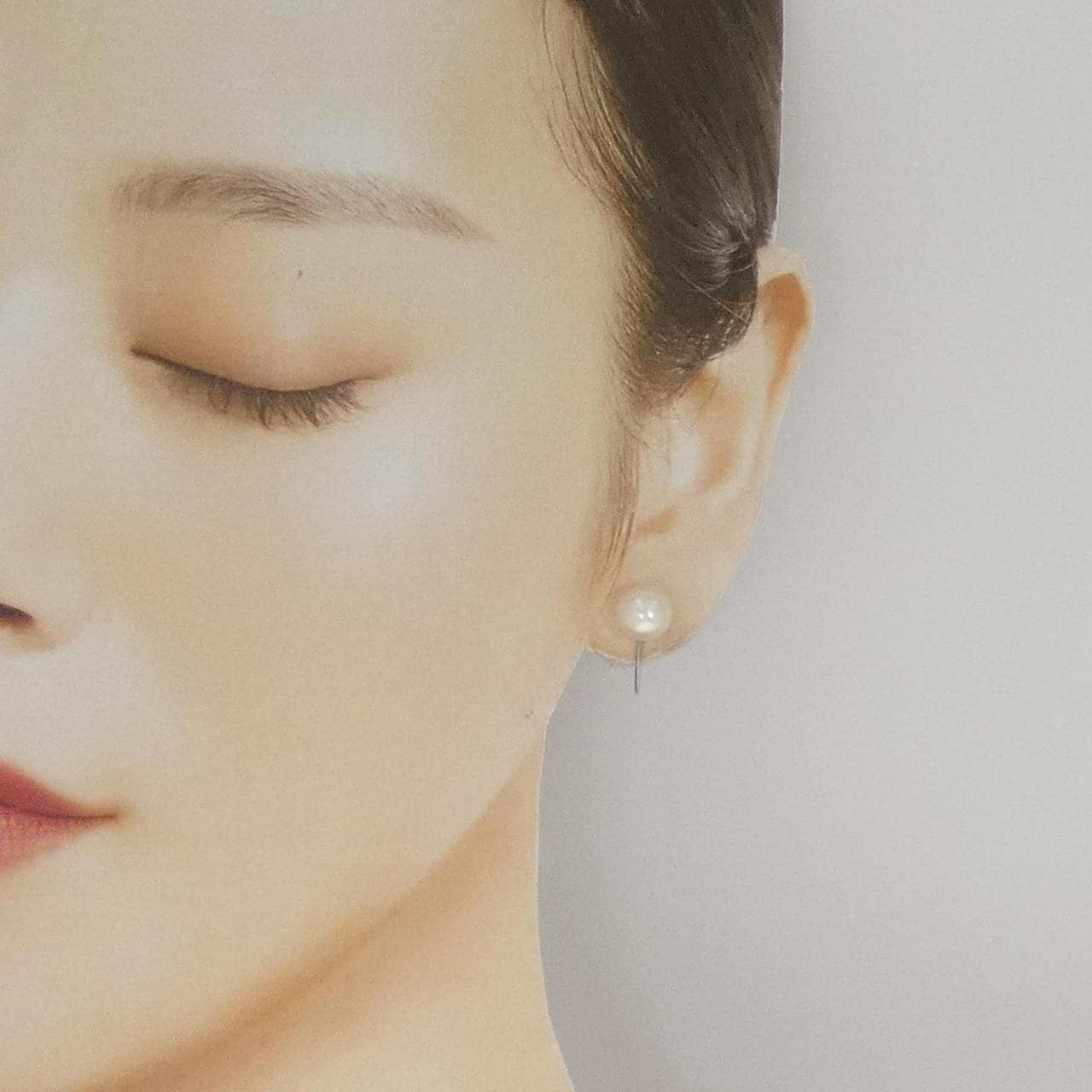 K14WG アコヤパール イヤリング 8.4mm