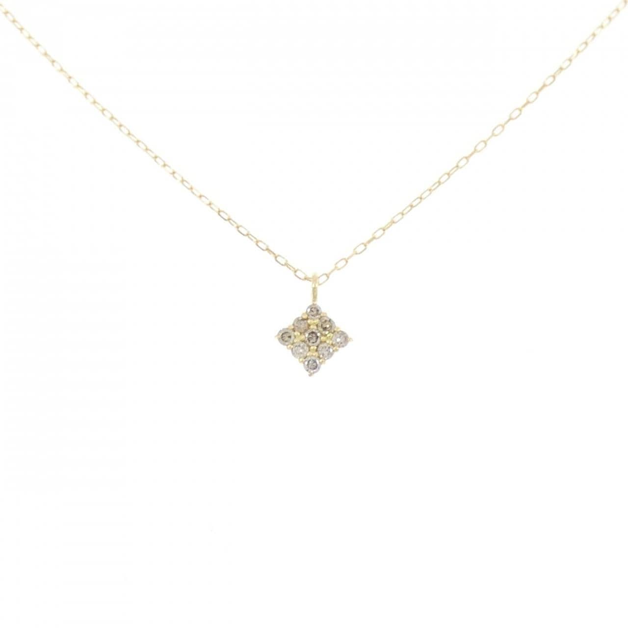K18YG ダイヤモンド ネックレス 0.05CT