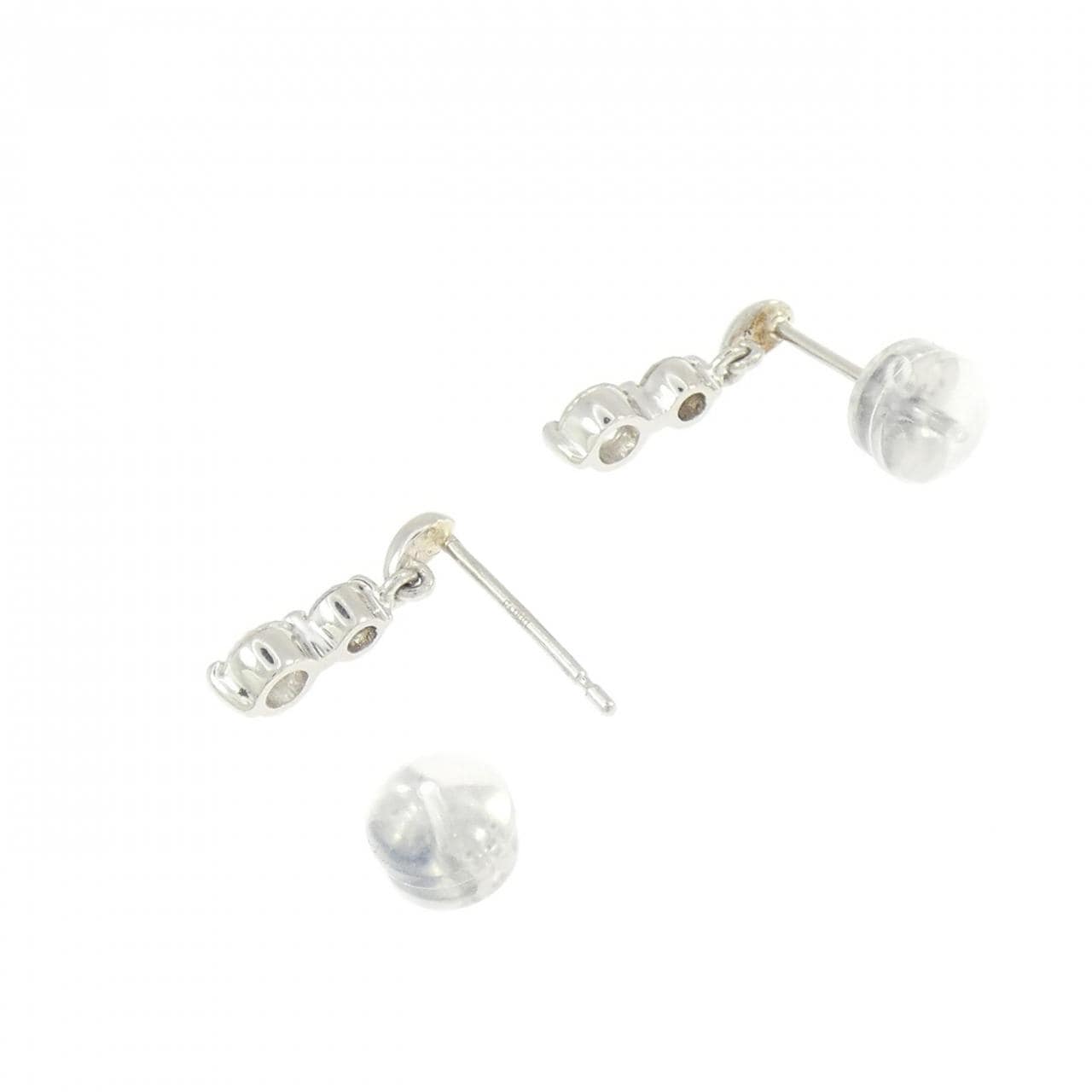 PT900 ダイヤモンド ピアス 0.50CT
