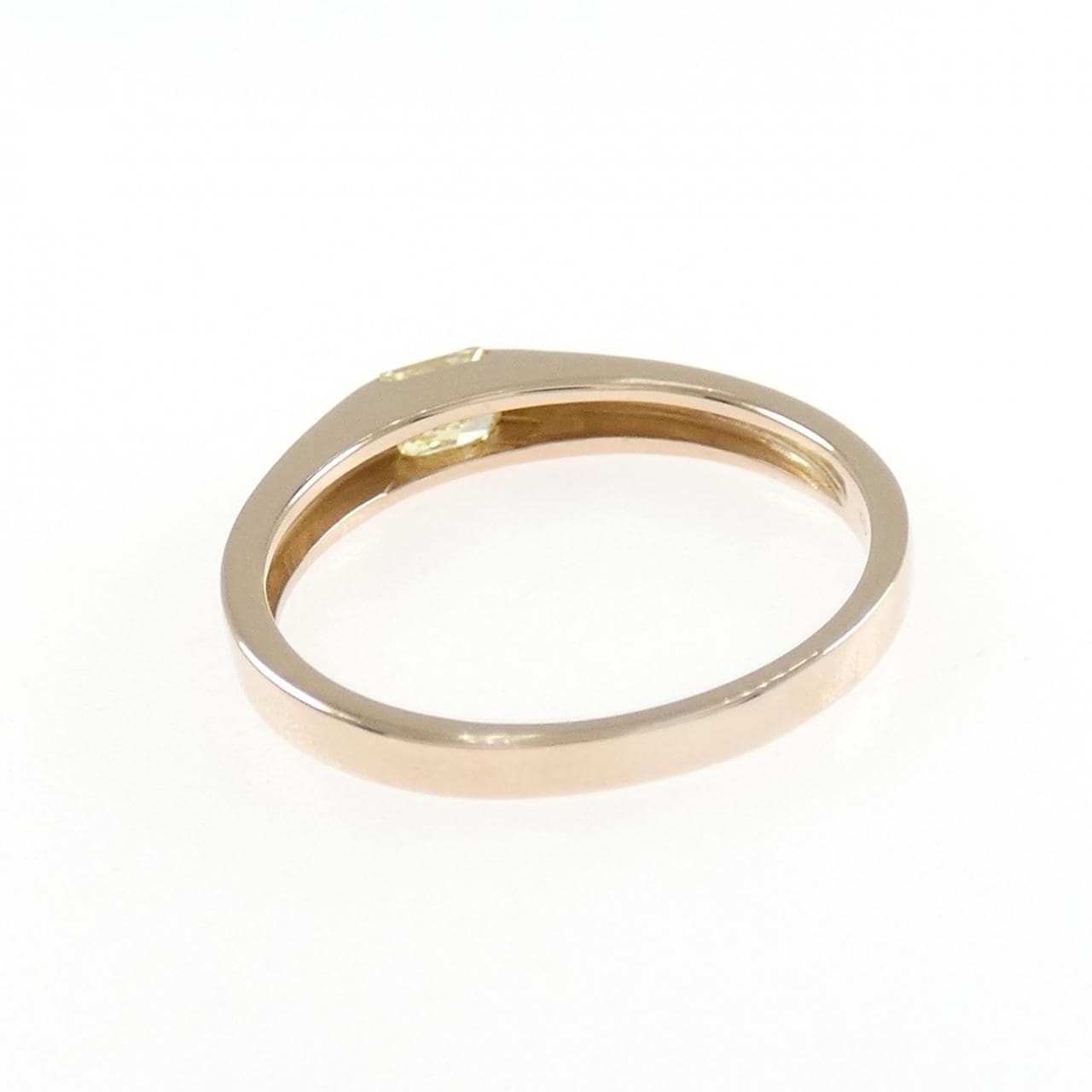 K18PG ダイヤモンド リング 0.18CT
