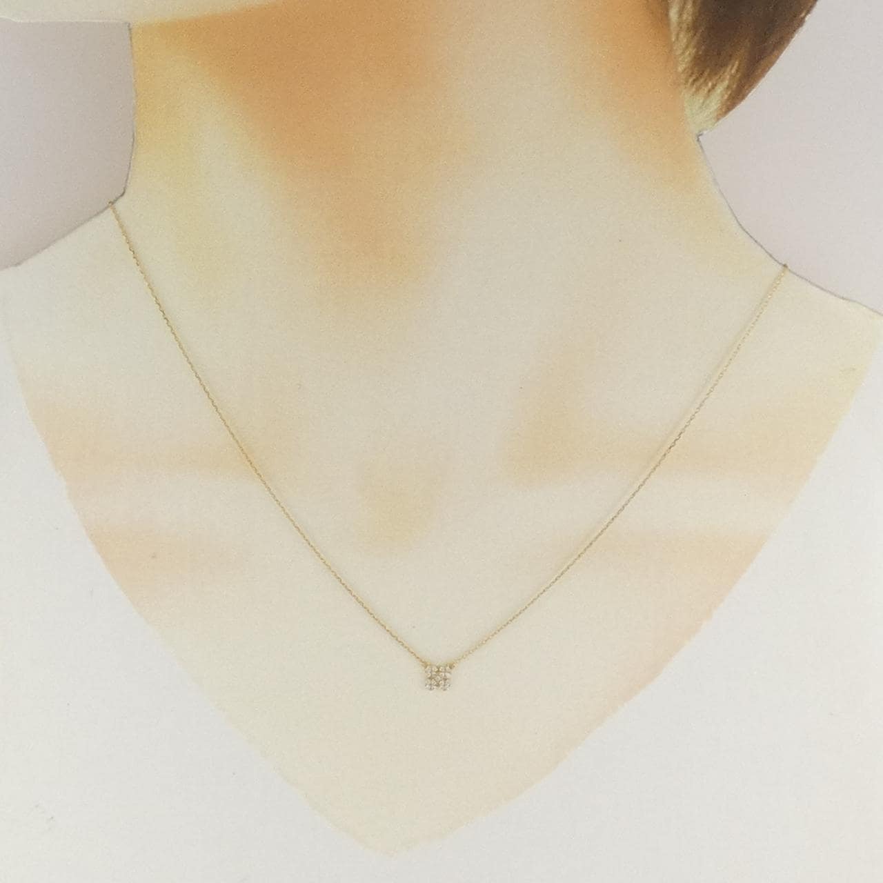 アーカー ペタル ネックレス 0.06CT