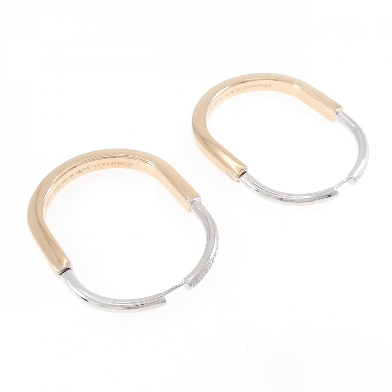 ティファニー ロック ピアス 0.32CT