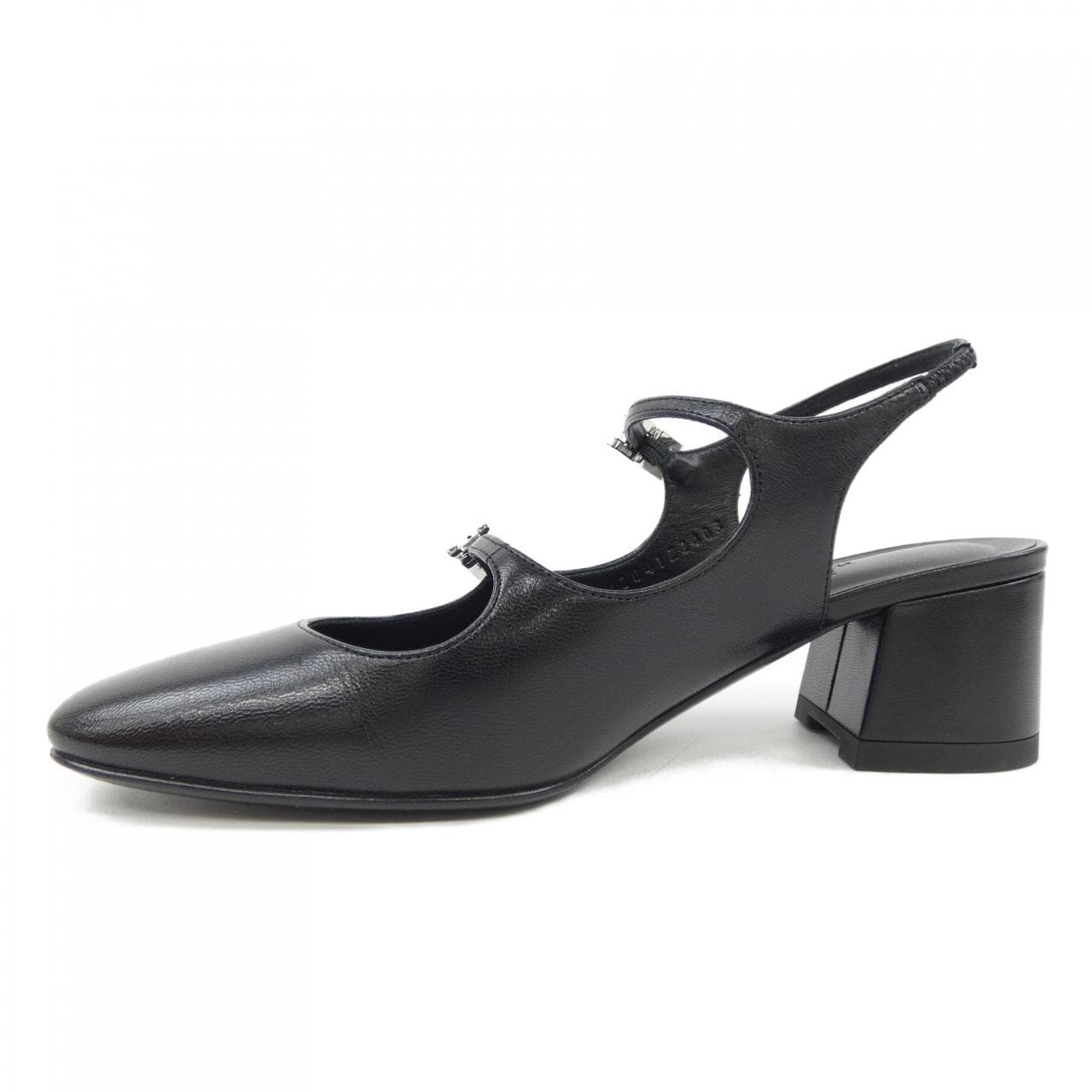 エルメス HERMES ジャッキー50 アピバックル 242041Z パンプス